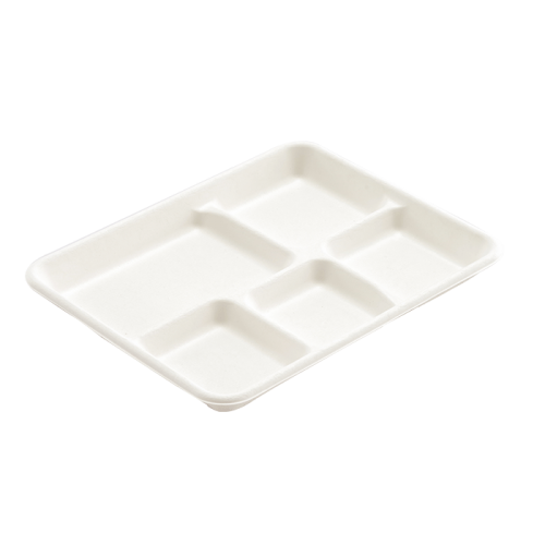 Eco-friendly Disposable Multi-compartment Plate