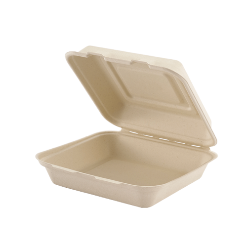 Eco-friendly Disposable Square Lunch Box